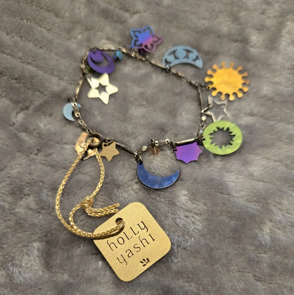 Holly Yashi Multicolor Charm Bracelet - Picture 1 of 1